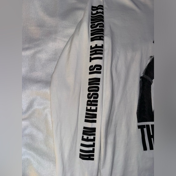 Allen Iverson Mitchell n Ness Long Sleeve - Picture 4 of 8